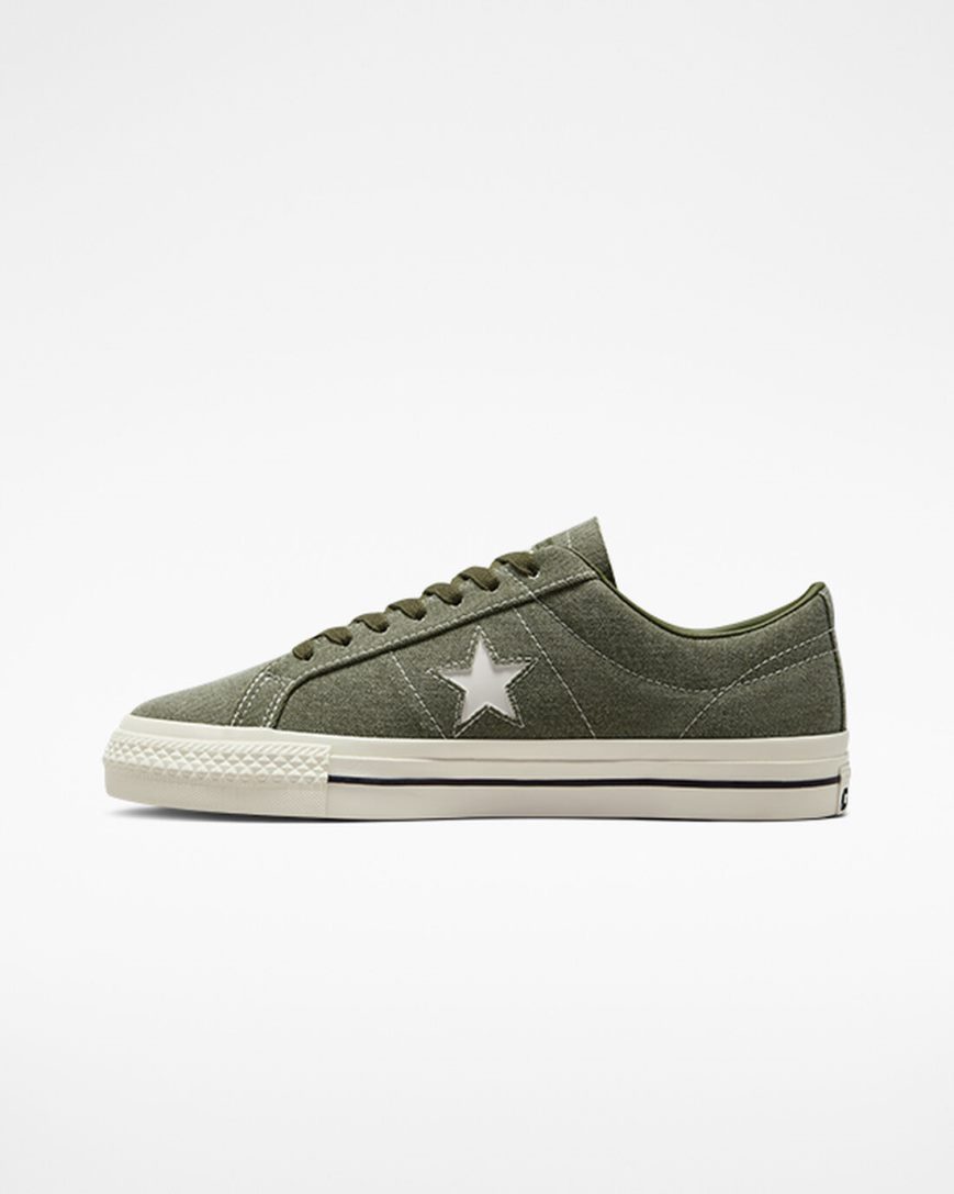 Bascheți Barbati Converse CONS One Star Pro Workwear Masline Verzi Negrii | RO VZILE075